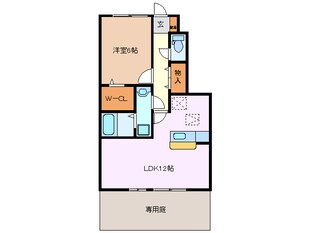 霞ケ浦駅 徒歩10分 1階の物件間取画像